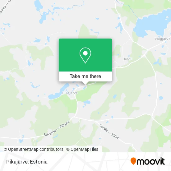 Pikajärve map