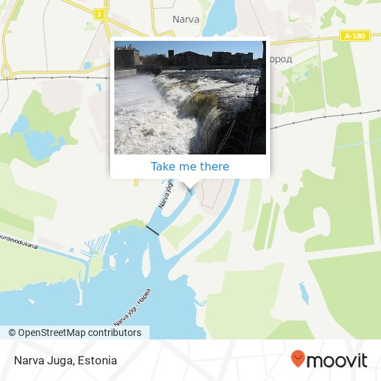 Карта Narva Juga