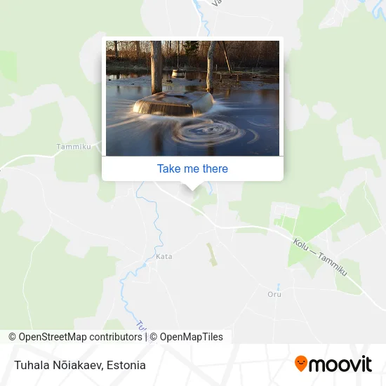 Карта Tuhala Nõiakaev