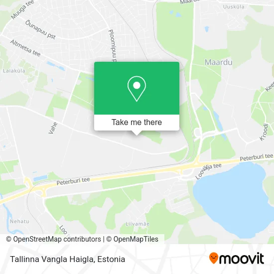 Tallinna Vangla Haigla map