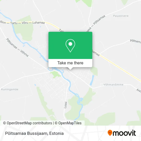 Põltsamaa Bussijaam map