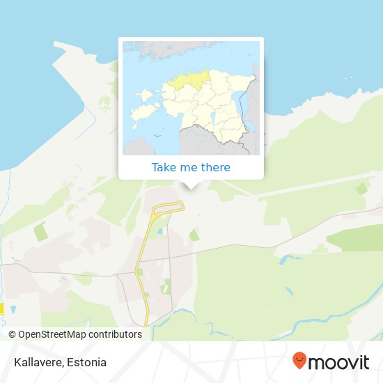 Карта Kallavere