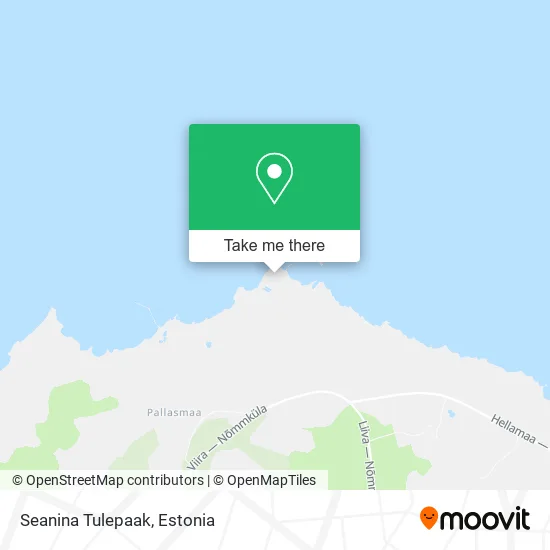 Карта Seanina Tulepaak