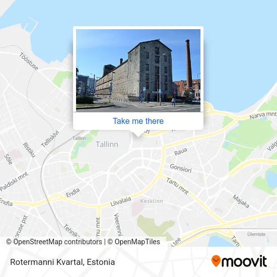 Карта Rotermanni Kvartal