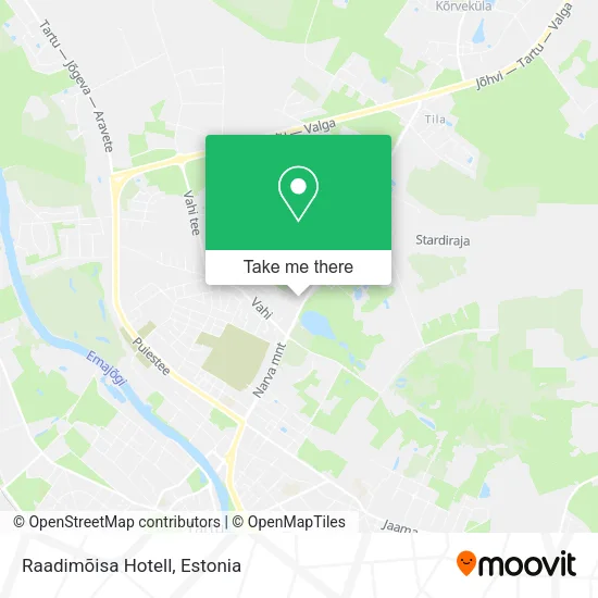 Карта Raadimõisa Hotell