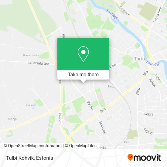 Карта Tulbi Kohvik