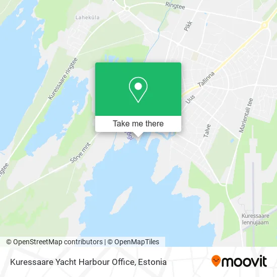 Kuressaare Yacht Harbour Office map