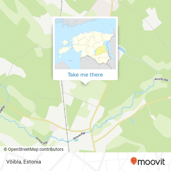 Võibla map