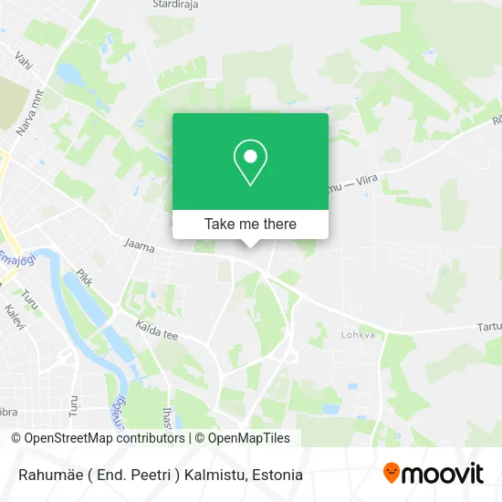 Карта Rahumäe ( End. Peetri ) Kalmistu