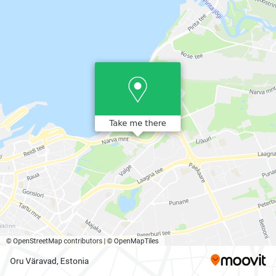 Oru Väravad map