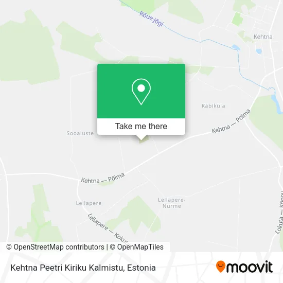 Kehtna Peetri Kiriku Kalmistu map