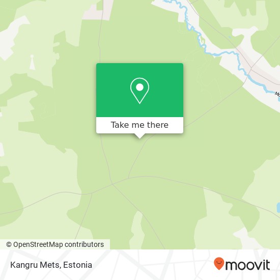 Карта Kangru Mets
