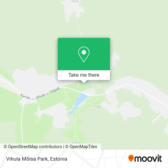 Карта Vihula Mõisa Park