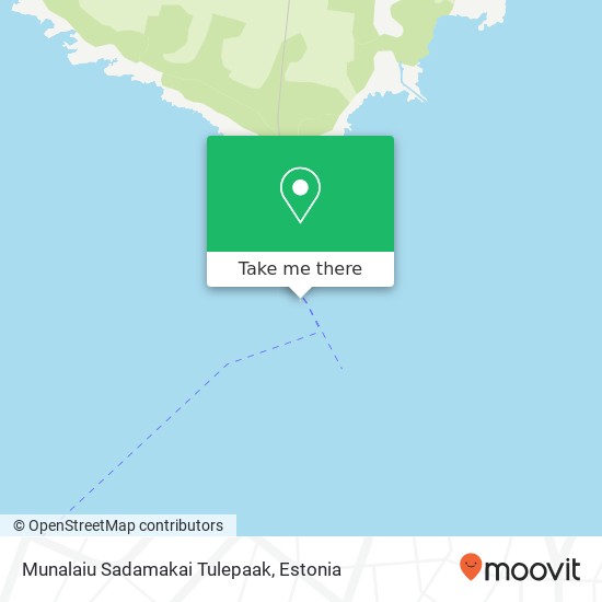 Карта Munalaiu Sadamakai Tulepaak
