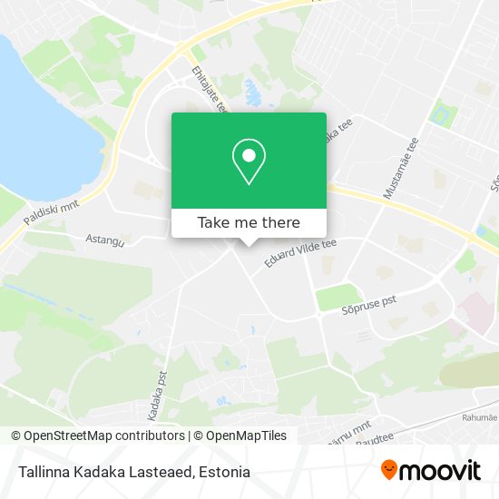 Карта Tallinna Kadaka Lasteaed