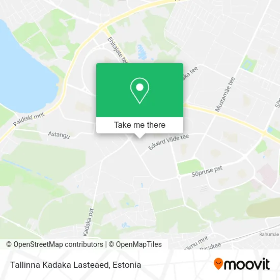 Карта Tallinna Kadaka Lasteaed