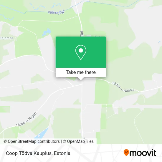 Coop Tõdva Kauplus map