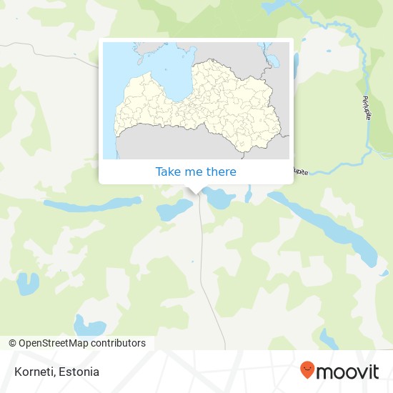 Korneti map