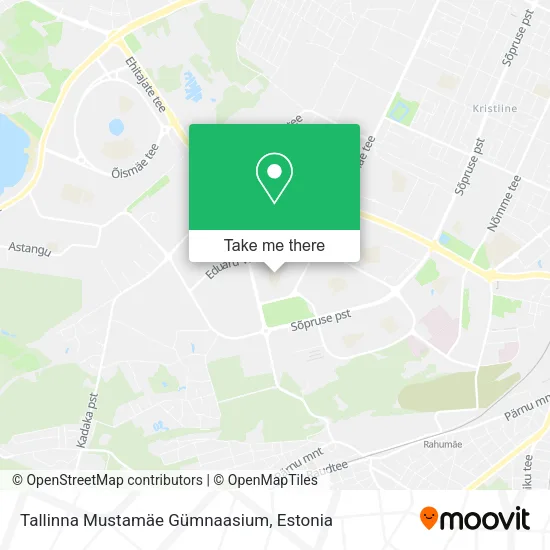 Tallinna Mustamäe Gümnaasium map