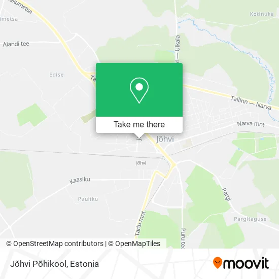 Jõhvi Põhikool map