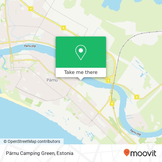 Карта Pärnu Camping Green