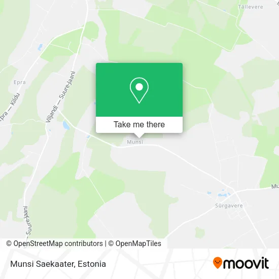Карта Munsi Saekaater