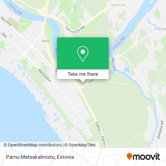 Pärnu Metsakalmistu map