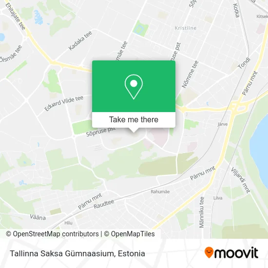 Карта Tallinna Saksa Gümnaasium