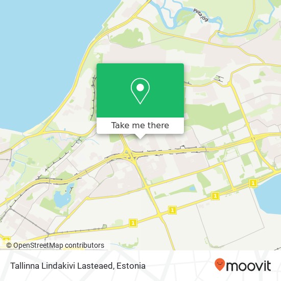 Tallinna Lindakivi Lasteaed map