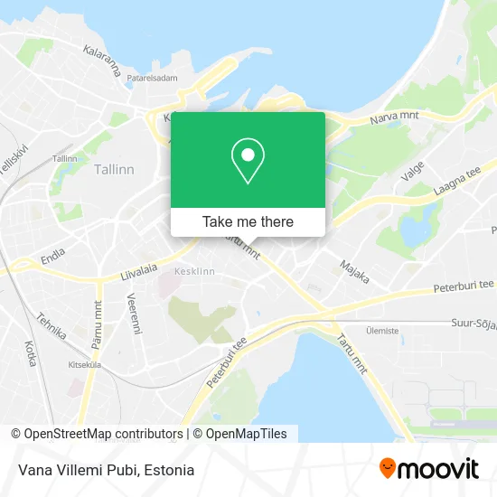 Карта Vana Villemi Pubi