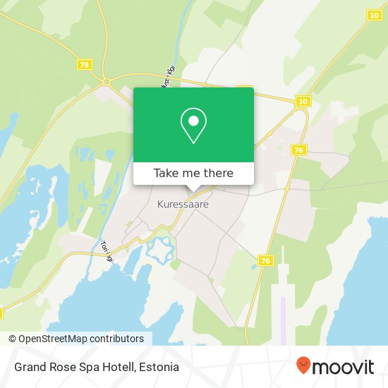 Grand Rose Spa Hotell map