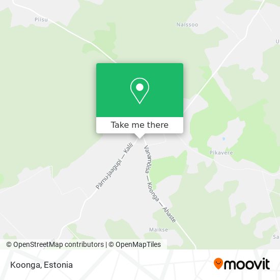 Карта Koonga