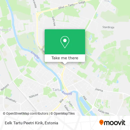 Eelk Tartu Peetri Kirik map