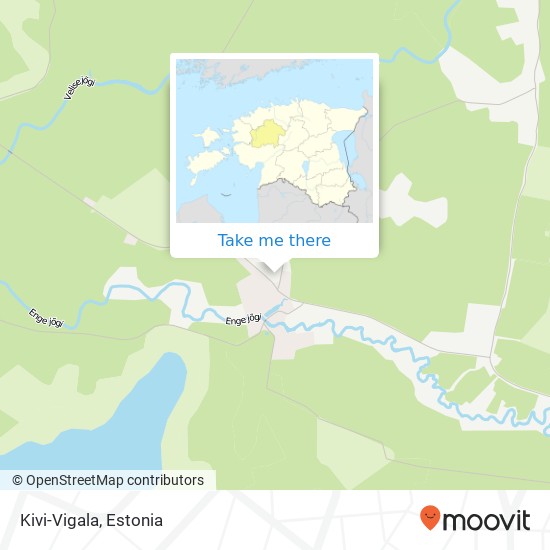 Kivi-Vigala map