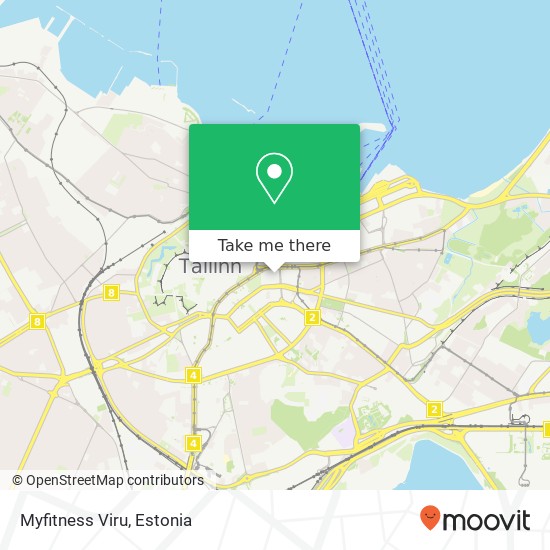 Myfitness Viru map