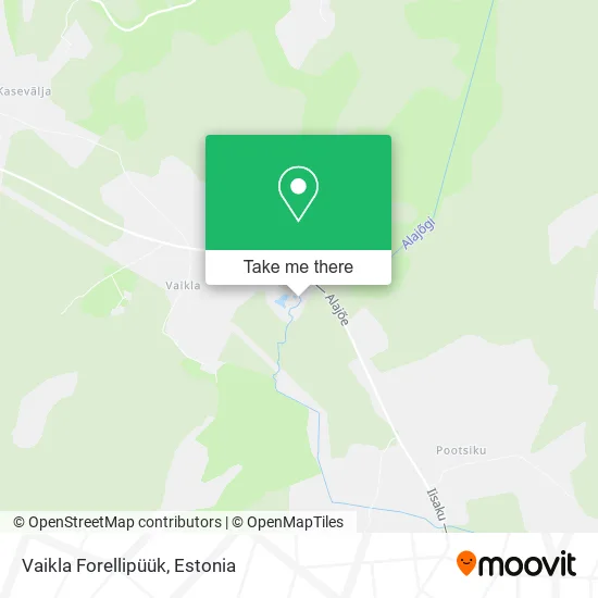 Vaikla Forellipüük map