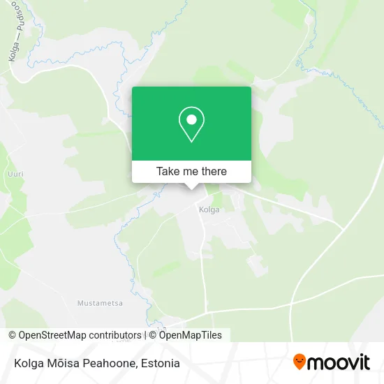 Kolga Mõisa Peahoone map