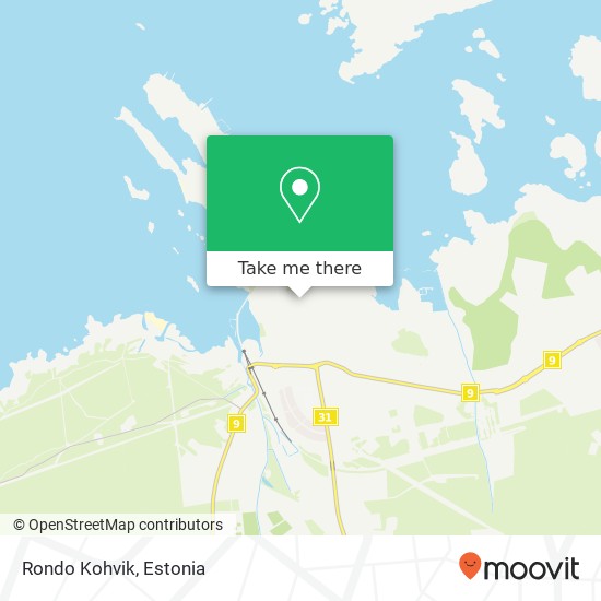 Карта Rondo Kohvik