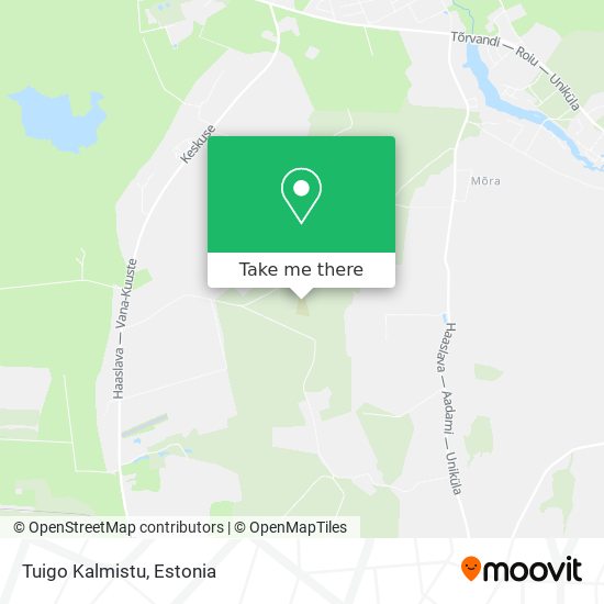 Tuigo Kalmistu map