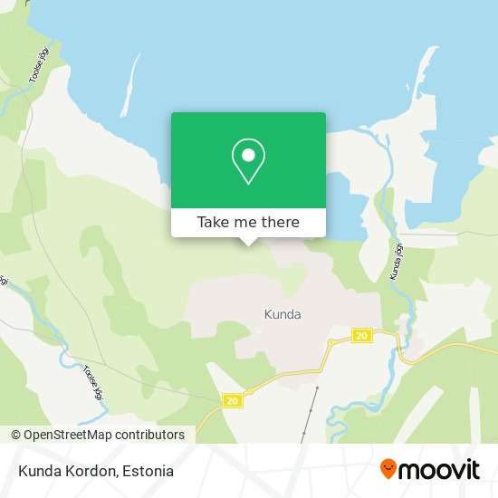 Kunda Kordon map