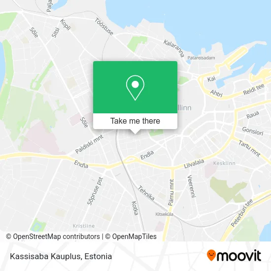 Карта Kassisaba Kauplus