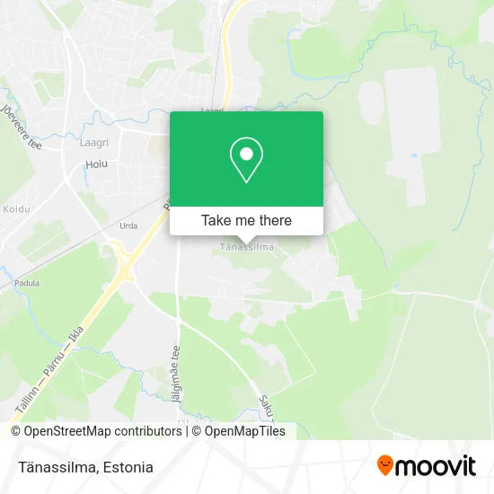 Tänassilma map