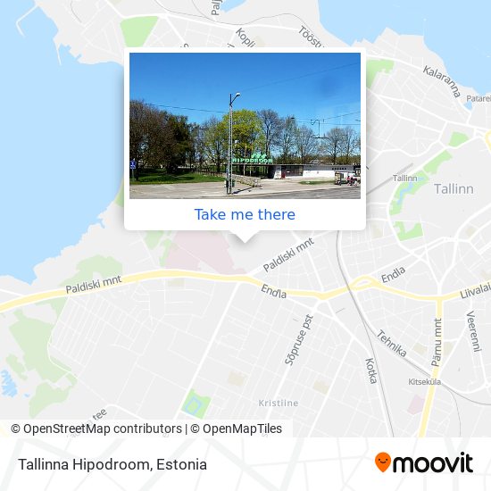 Tallinna Hipodroom map