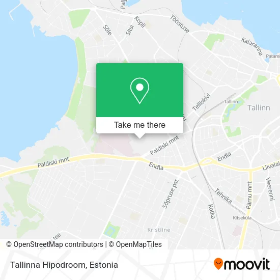 Tallinna Hipodroom map