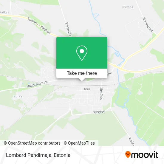 Карта Lombard Pandimaja