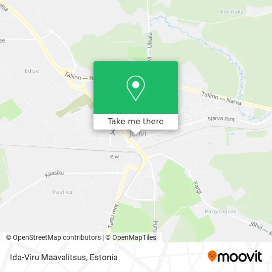 Карта Ida-Viru Maavalitsus