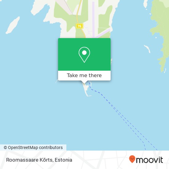 Roomassaare Kõrts map