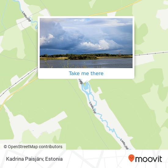 Kadrina Paisjärv map