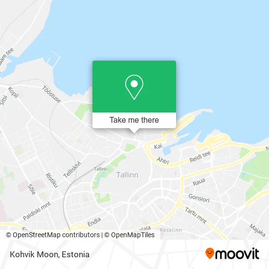 Карта Kohvik Moon