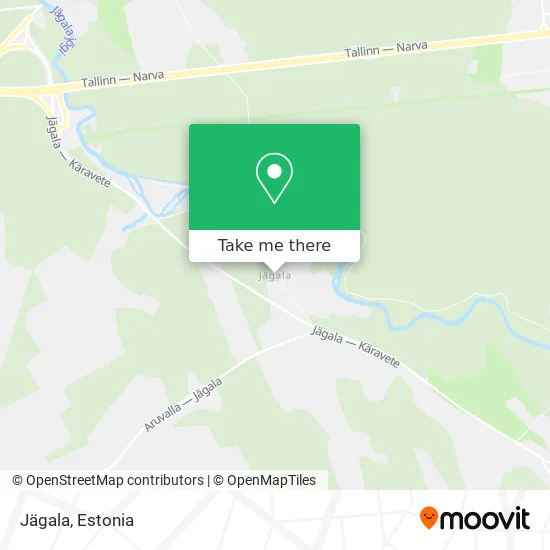 Jägala map